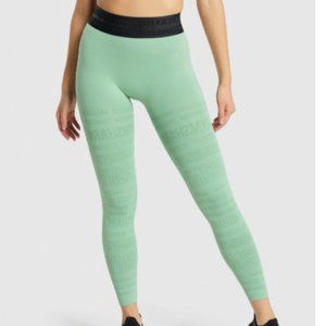 Gymshark Vision Leggings, Green, Medium